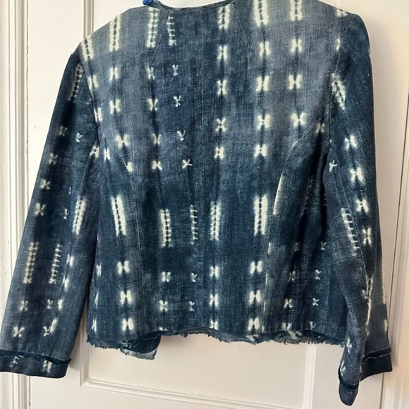 Anthropologie shibori Jacket - Picture 3 of 7